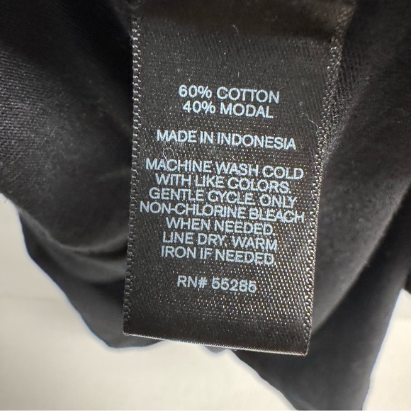 Express Black strappy elastic waist Modal Cotton sundress SM - Picture 5 of 6